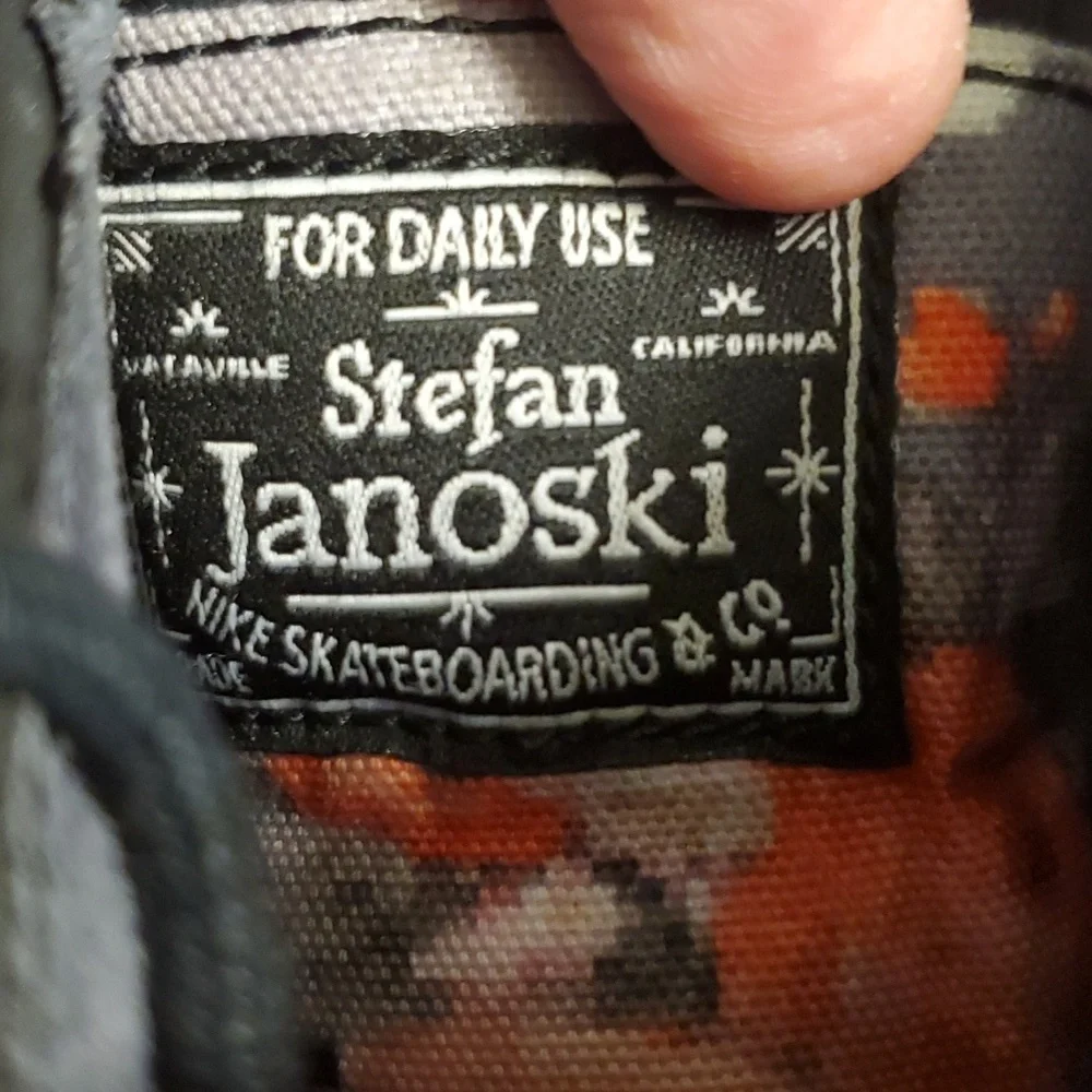 Nike Zoom SB Stefan Janoski Digi Orange‎ Floral 2013 Shoes Size 11.5